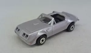 Matchbox BULGARIAN MB16 Pontiac Firebird ARGENTO - Foto 1 di 2