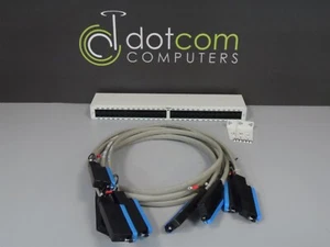Adtran MX2800 1200291L2 56-Port Patch Panel 4x New Cables - Picture 1 of 4
