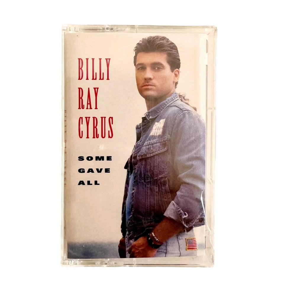 Billy Ray Cyrus Some Gave All 1992 Cassette Tape Vintage Country CBX6 - Image 1 of 1