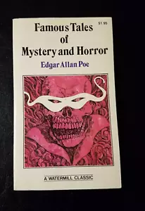1980 Edgar Allan Poe FAMOUS TALES OF MYSTERY AND HORROR Paperback - Picture 1 of 4