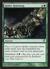 4x 4 x Spider Spawning x4 Innistrad MAGIC LIGHT PLAY MTG