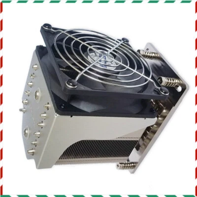 TR4 SP3 Cooler Cooling Fan 6 Copper 4000 Pipe rpm For AMD Threadripper EPYC CPU - Image 1 of 4