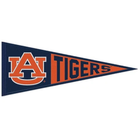 Auburn Tigers Wool Pennant - 13"x32" Cover