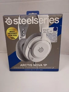 SteelSeries Nova 1P Wired Gaming Headset, White #1 - Picture 1 of 10