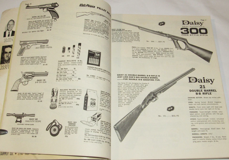 VTG 1967 GENERAL MERCHANDISE DEALER'S CATALOG! BB GUNS/CAMPING/BIKE & CAR PARTS+ - Image 1 of 4
