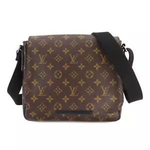 Borsa a tracolla Louis Vuitton Monogram Macassar District PM M40935 borsa 90259290 - Foto 1 di 11