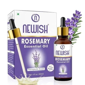 100% reines ätherisches Rosmarinöl 30ml zur Kontrolle und zum Nachwachsen von Haarausfällen - Bild 1 von 5