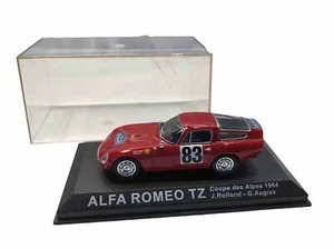 DEAGOSTINI 1:43 RALLY CAR ALFA ROMEO TZ COUPE DES ALPES 1964 J ROLLAND G AUGIAS - Picture 1 of 5