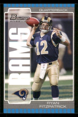 2005 Bowman #180 Ryan Fitzpatrick RC - Image 1 of 2
