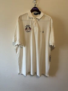 Polo Ralph Lauren Para Hombres EE. UU. Calce Clásico Polo. Blanco. Talla. XL. Precio de venta sugerido por el fabricante 125 USD - Imagen 1 de 6