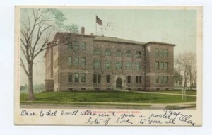 Postal de High School New Britain Connecticut - Imagen 1 de 2