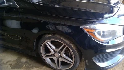 *仅限本地提货*黑色乘客右挡泥板适合14-19 Mercedes CLA-CLAS — 第 1/4 张图片