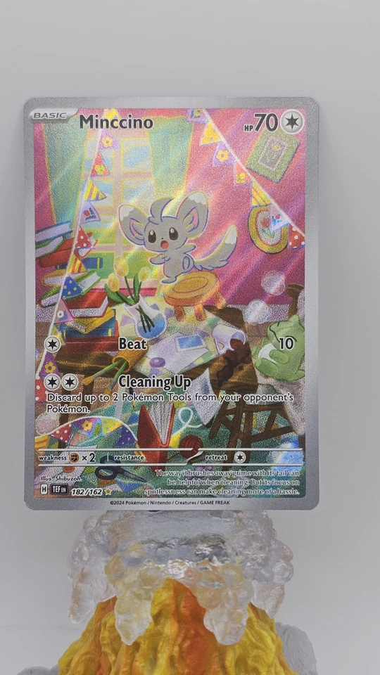 Minccino 182/162 Sv05: Temporal Forces Holo - Image 1 of 4