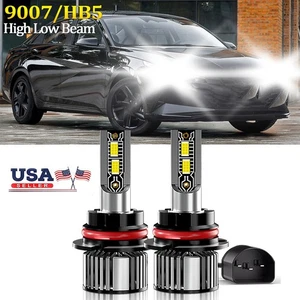 For Hyundai Elantra 1996-1998 LED Headlight Combo High/Low Beam Bulbs 9007/HB5 - Picture 1 of 11