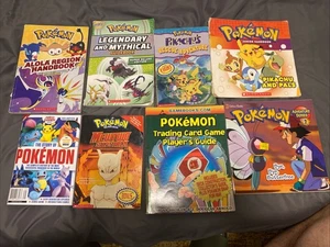 Lot of 8 Pokemon Books Used Acceptable Condition Paperback - Picture 1 of 10