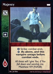 Majesty [LotN set] - VTES card - Imagen 1 de 2