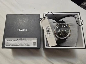 Timex Marlin TW2W51500 Stainless Steel Chronograph Quartz Men's Watch - Picture 1 of 8