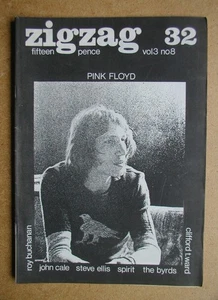 Zigzag #32. Vol 3 No 8. June 1973. Pink Floyd, John Cale, Spirit, The Byrds etc - Picture 1 of 10