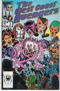MARVEL Copper Age : West Coast Avengers #1 (Al Milgrom) Scarlet Witch (Tigra) - Bild 1 von 1