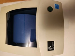Zebra TLP 2844 Barcode Printer w/ Power Supply & 5m USB Cable – Tested Working - Picture 1 of 6