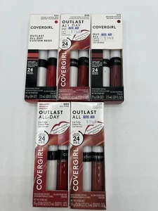 5 - NEU Covergirl Outlast All Day Lippenfarbe mit Top Coat/ Canyon, Red Rouge +++ - Bild 1 von 3