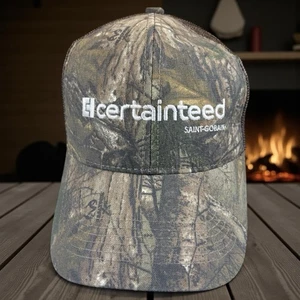Sombrero de camionero camuflado Port Authority Realtree Xtra CertainTeed Saint-Gobain nuevo con etiquetas - Imagen 1 de 10