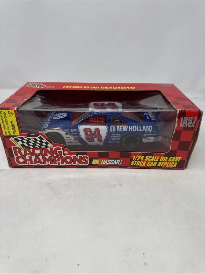 NASCAR Racing Champions fundido 1:24 1997 94 Ron Barfield New Holland - Imagem 1 de 4