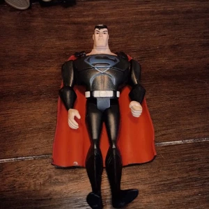 Justice League Power Escape Superman schwarz blau rot DC Actionfigur 4,5" G - Bild 1 von 3