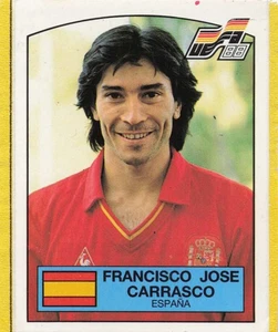 152	Francisco Jose Carrasco ESPANA- cut out ✂ - Panini UEFA EURO 88 Germany - Bild 1 von 1