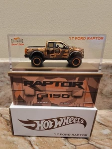 Hot Wheels RLC Special Edition ’17 Ford F-150 Desert Camo Raptor - Picture 1 of 4