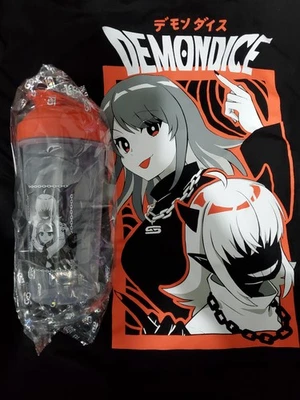 Combo de taza GamerSupps Waifu DemonDice (nueva) y camisa (usada/lavada) Foto 1 de 2