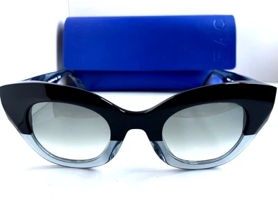 Gafas de sol FACE A Face NIGHT 1 100 negras transparentes 46 mm degradadas para hombre y mujer Italia Foto 1 de 4