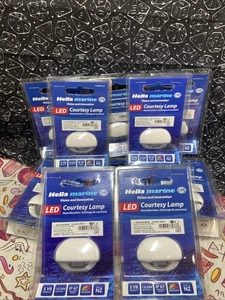 Pack Of 10 NEW Hella LED Courtesy Lamp Cold White 12-24V 2JA 958 126-011 - Picture 1 of 10