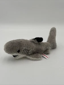 Aurora World Plush Shark 11" Long Stuffed Animal Toy Ocean Gray Black Tip - Picture 1 of 16