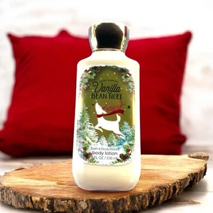Bath & Body Works Vanilla Bean Noel Super Smooth Body Lotion 8 oz - Picture 1 of 3