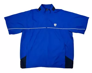 AX Ahead Extreme Golf Wind Breaker 1/4 Zip Blue Pullover Jacket Men’s Size Large - Picture 1 of 10