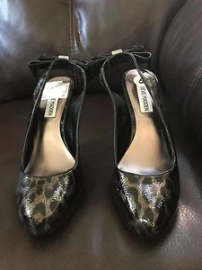 Steve Madden women's animal print heels, size 8 - Picture 1 of 6