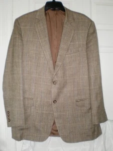Brooks Brothers E T Thomas Full Canvas 1818 Fitzgerald Jacket Sport Coat 42 R - Picture 1 of 8