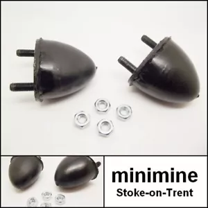 Classic Mini Front Suspension 2 Bolt Bump Stop PAIR 2A4332 austin cooper twin - Picture 1 of 1