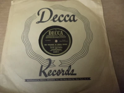 Decca 10" 78/DICK HAYMES+4 Hits And A Miss/Roses/I Still Get A Thrill/E! - Image 1 of 4