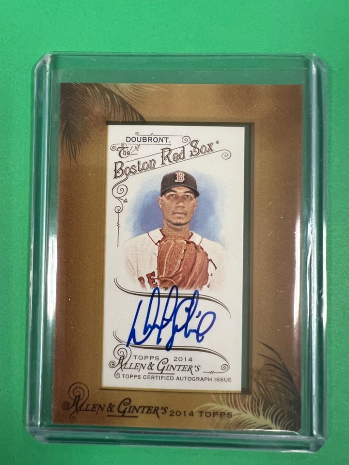 2014 TOPPS ALLEN & GINTER MINI AUTO & RELIC - COMPLETE YOUR SET - PICK YOUR CARD - Image 1 of 1
