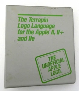 The Terrapin Logo Language Manual for the Apple II  1982 Ring Binder - Picture 1 of 13