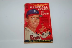 Estrellas de béisbol de 1958 - Ray Robinson, libros de pirámides de 1958 - Imagen 1 de 1