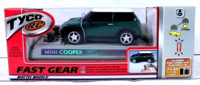 Vintage Tyco R/C Fast Gear Mini Cooper Die Cast - Image 1 of 4