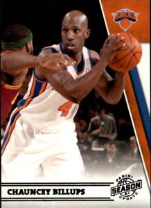 2010-11 Panini Season Update Knicks Basketball Card #16 Chauncey Billups