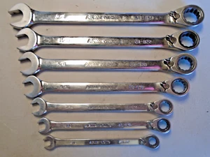 Armstrong Tools USA GMTK 7pc SAE Ratcheting Combination Wrench Set 5/16" - 3/4" - Picture 1 of 5