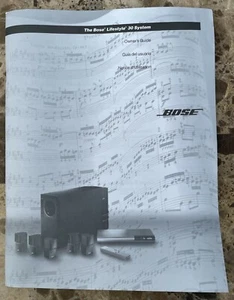 Bose Lifestyle 30 Music System Bedienungsanleitung - Bild 1 von 4