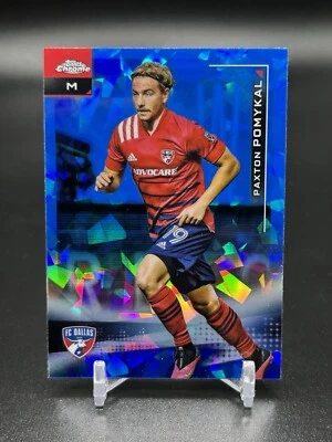 2021 Topps Chrome MLS Sapphire Edition Paxton Pomykal #138 - Image 1 of 2