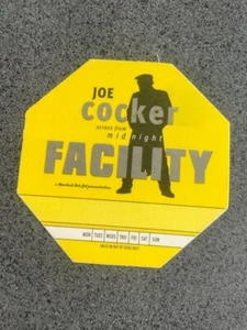 JOE CROCKER  -  Backstage Pass - Original - UNUSED - Picture 1 of 2