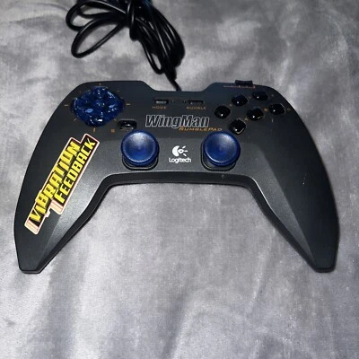 Logitech Wingman Rumblepad G-UA3 USB Controller UNTESTED - Image 1 of 4